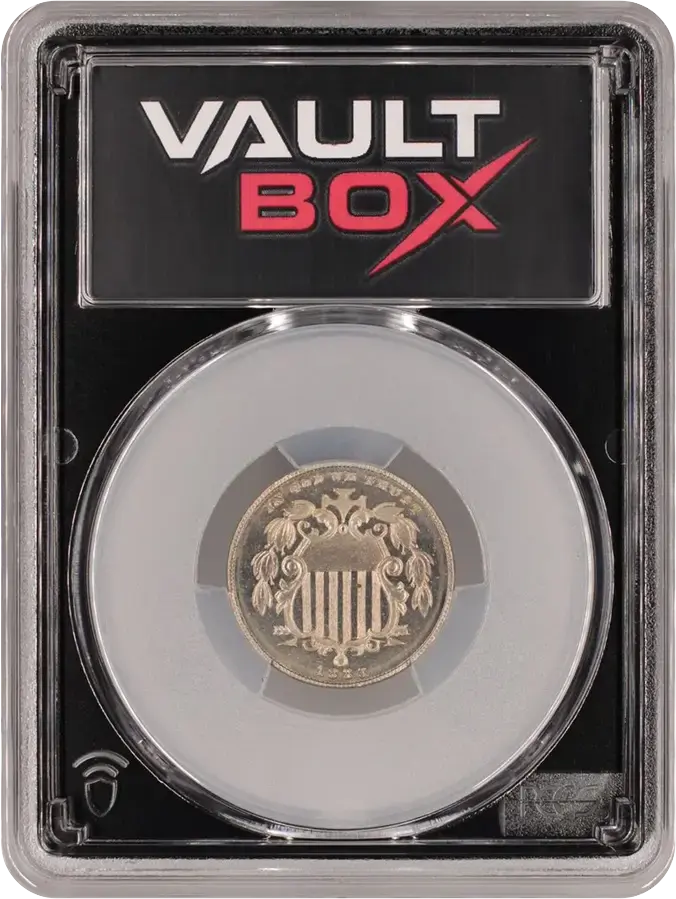 1883 5C SHIELD PCGS PR66FRONT