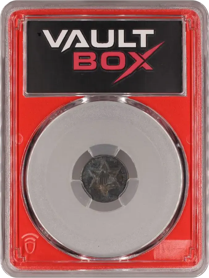 1860 3CS PCGS PR63FRONT