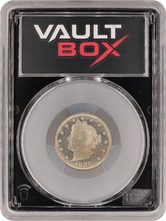 1892 5C PCGS PR65FRONT