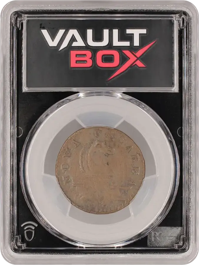 1787 NJ 1/2P SMALL PLAN PLAIN SHIELD PCGS XF45BNFRONT