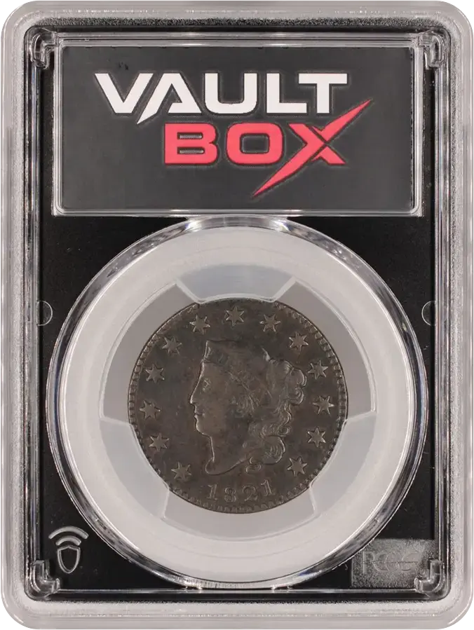 1821 1C PCGS VF30FRONT