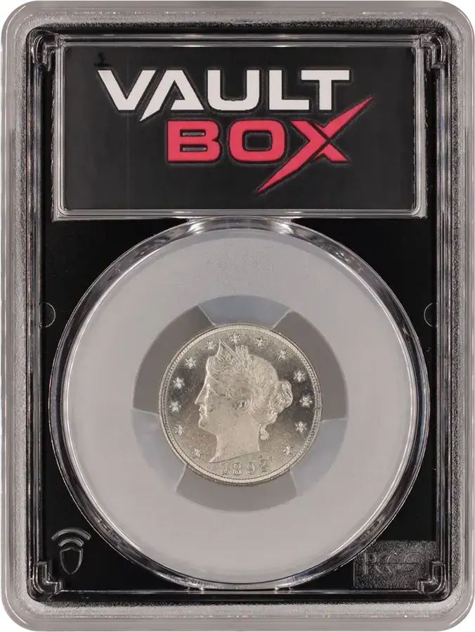1892 5C PCGS PR65FRONT