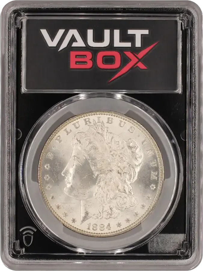 1884 $1 PCGS MS66FRONT