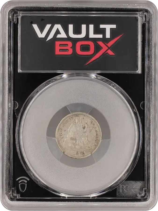 1872-S 10C PCGS XF40FRONT