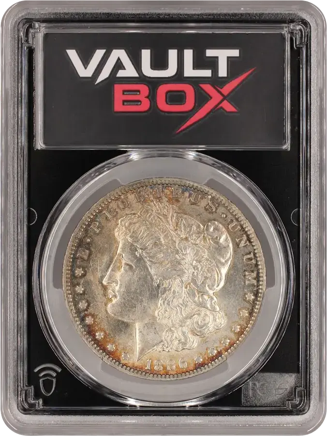 1886-O $1 PCGS AU58FRONT