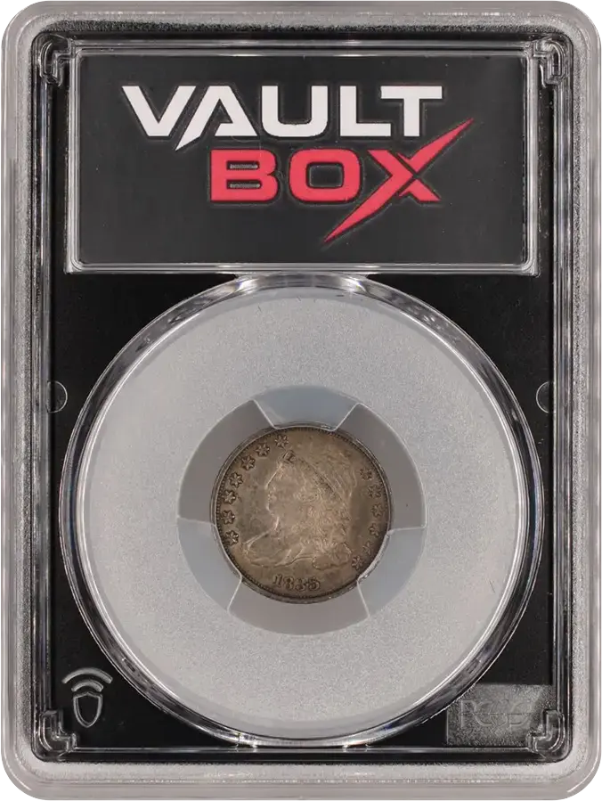 1835 10C PCGS AU53 CACFRONT