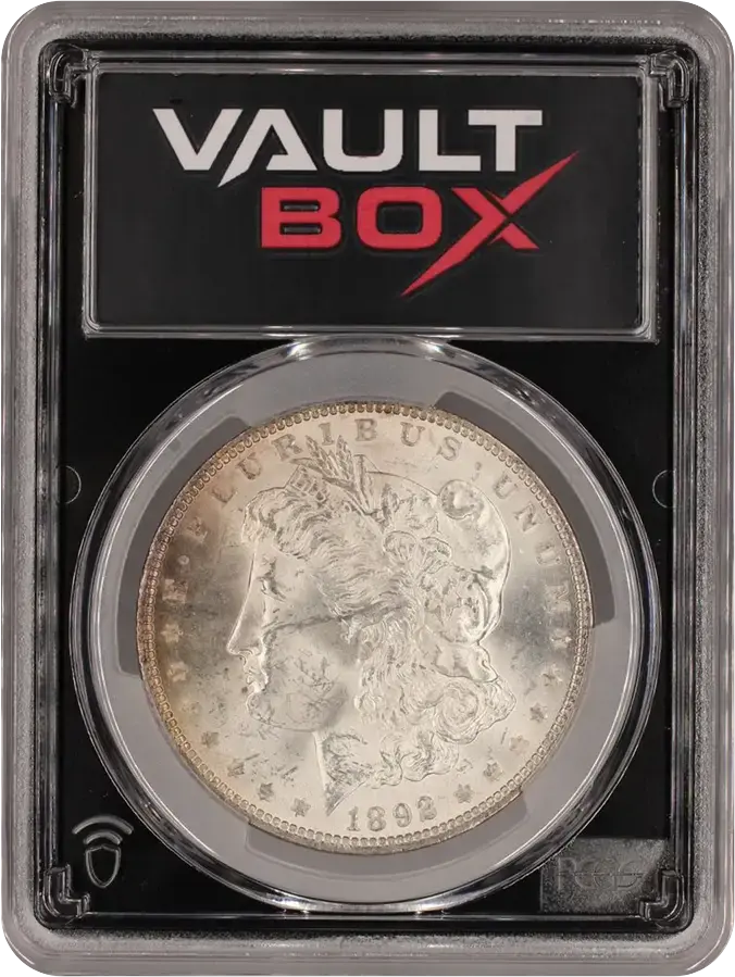 1892 $1 PCGS MS63FRONT