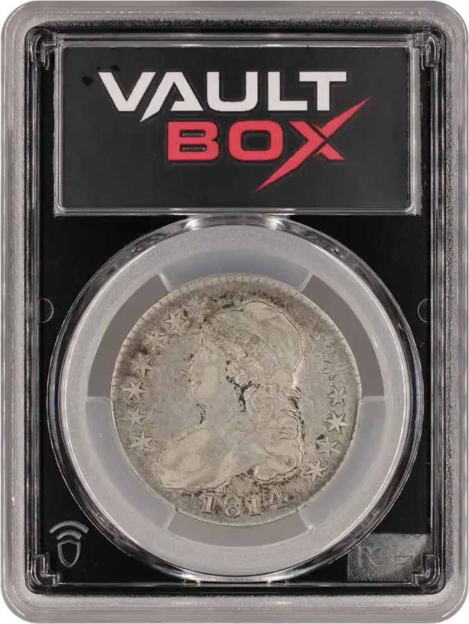 1814 50C PCGS VF35 FRONT