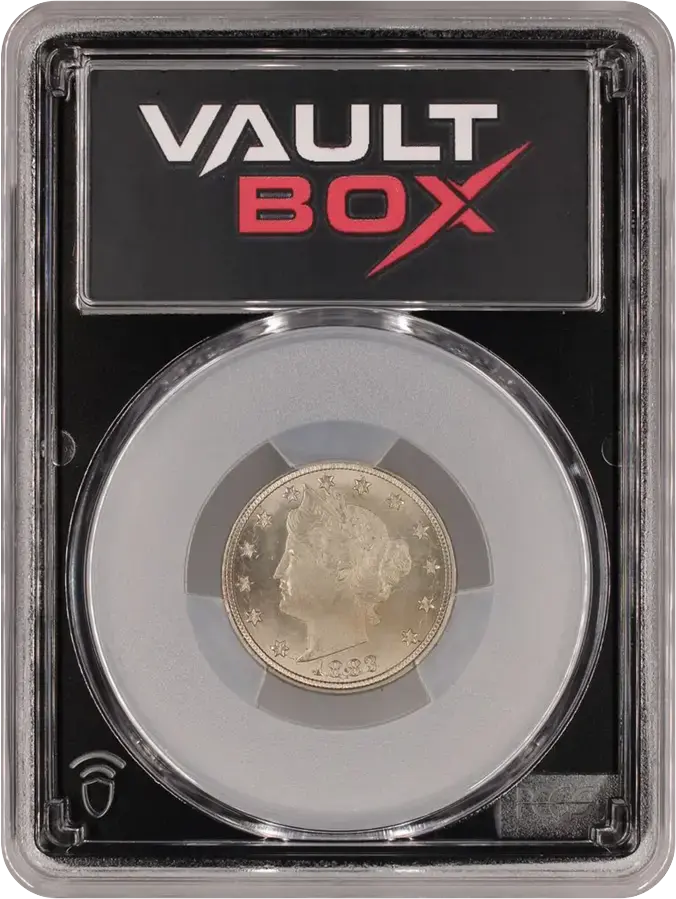 1883 5C NO CENTS PCGS MS66FRONT