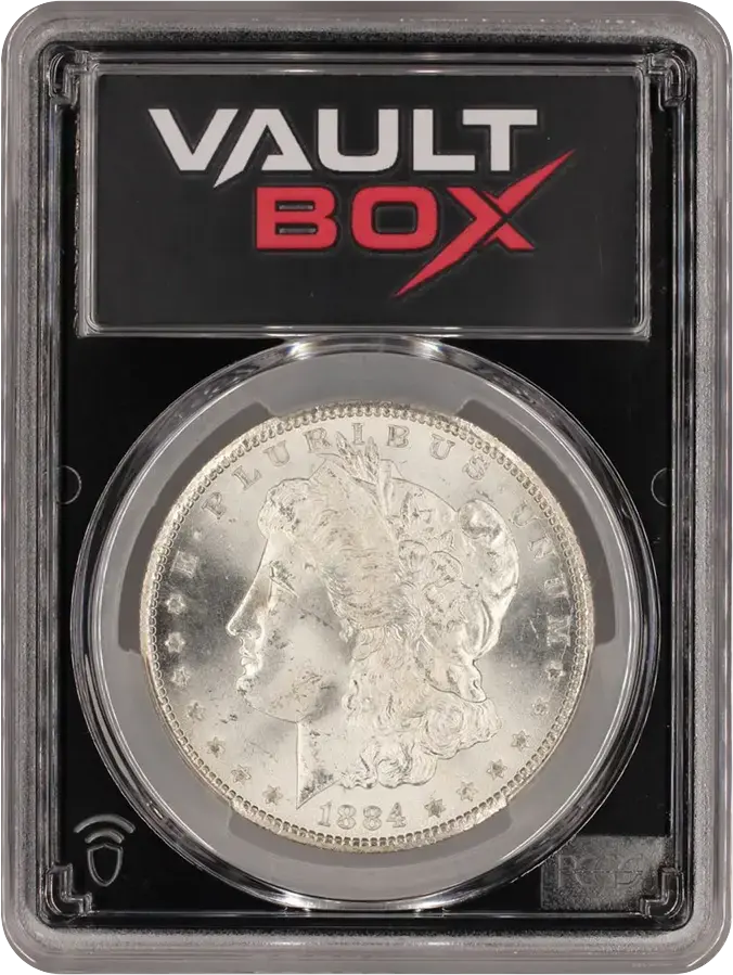 1884-CC $1 PCGS MS65FRONT