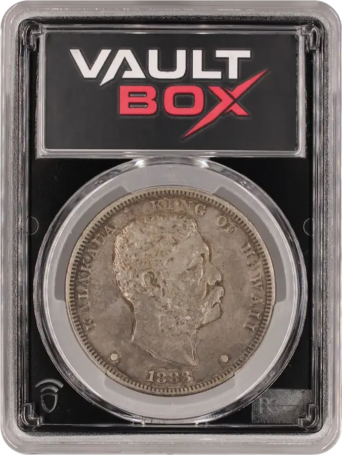 1883 $1 HAWAII PCGS XF45FRONT