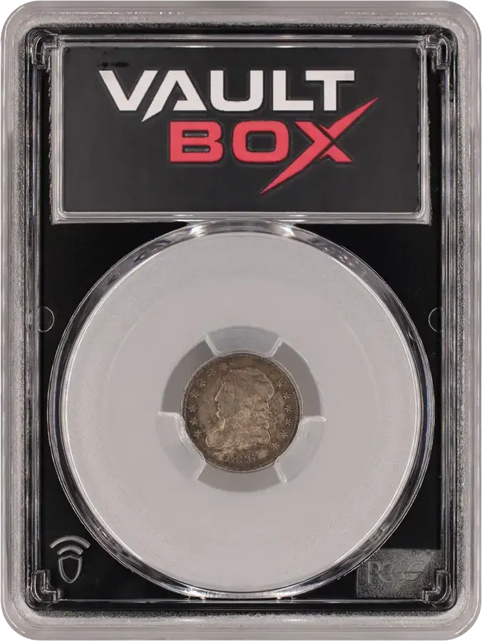 1836 H10C LARGE 5C PCGS AU53FRONT