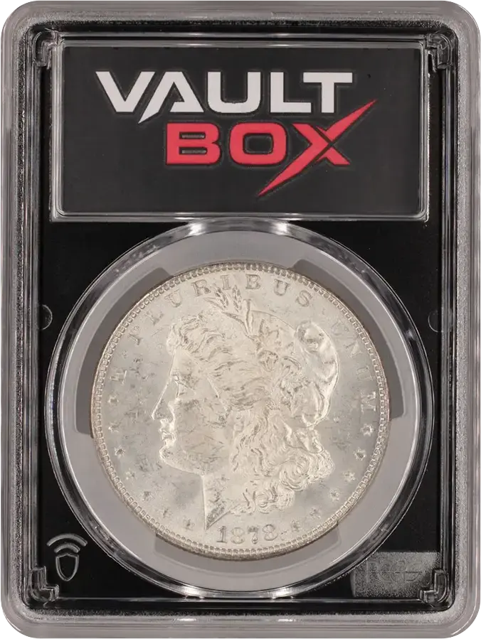 1878 $1 8TF VAM 17 DIAGONAL 8 PCGS MS63FRONT