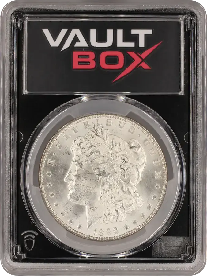 1892 $1 PCGS MS63FRONT