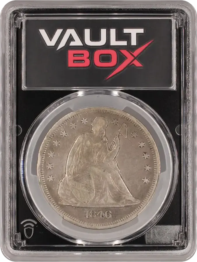 1846-O $1 PCGS VF35FRONT