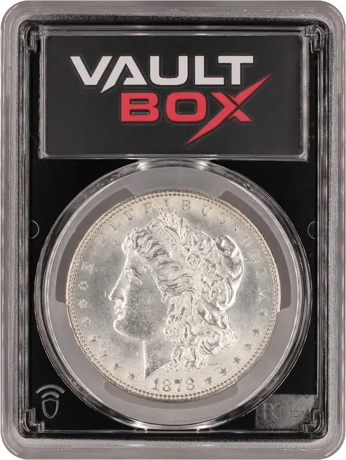 1878 $1 7/8TF STRONG PCGS MS63FRONT