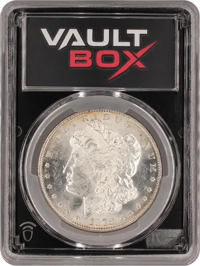 1878 $1 8TF PCGS MS63FRONT