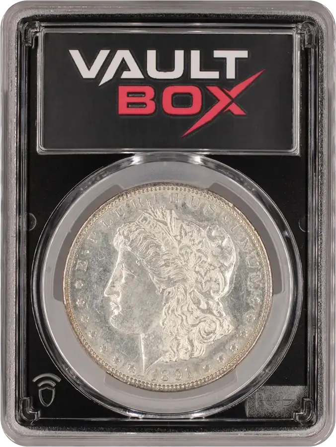 1891-CC $1 PCGS AU55FRONT