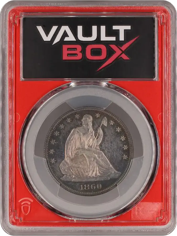 1860 50C PCGS PR64FRONT