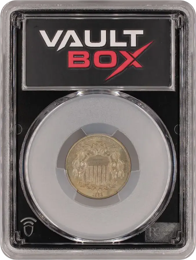 1866 5C PCGS MS64FRONT