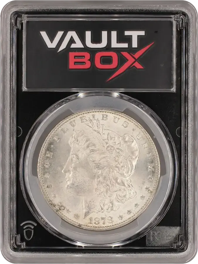 1878 $1 7TF REVERSE OF 1879 PCGS MS63FRONT