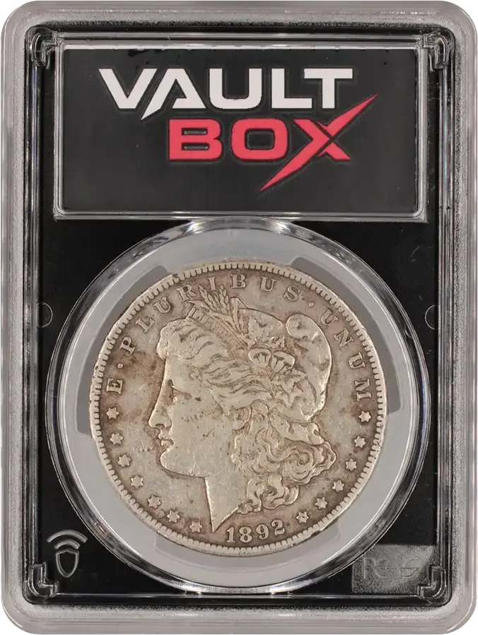 1892-CC $1 PCGS VF30FRONT