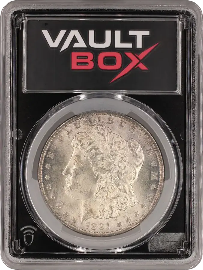1891-CC $1 PCGS MS63FRONT
