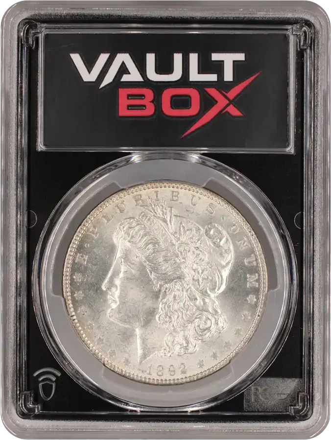 1892 $1 PCGS MS63FRONT
