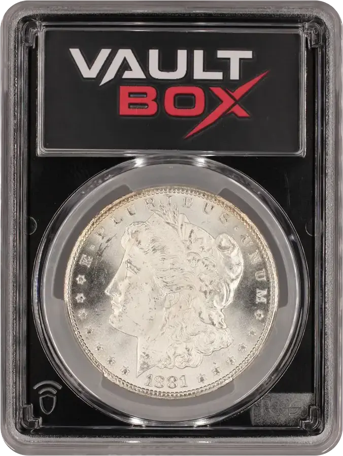 1881-CC $1 PCGS MS65FRONT