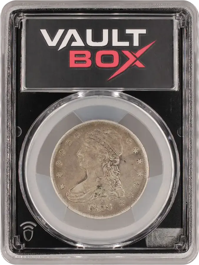1838 50C PCGS XF40FRONT