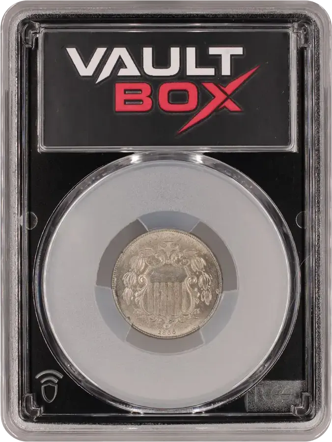 1866 5C PCGS MS64FRONT
