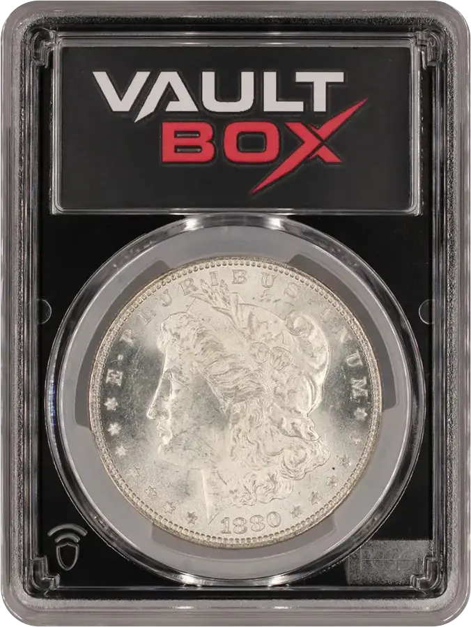 1880-O $1 80/79 PCGS MS63FRONT