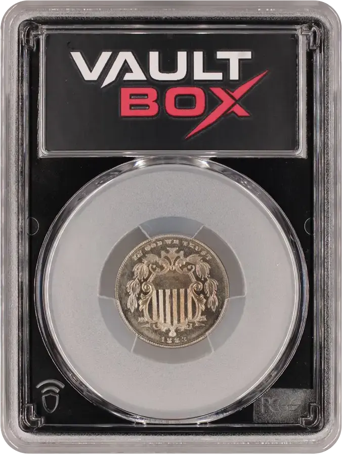 1883 5C SHIELD PCGS PR65FRONT