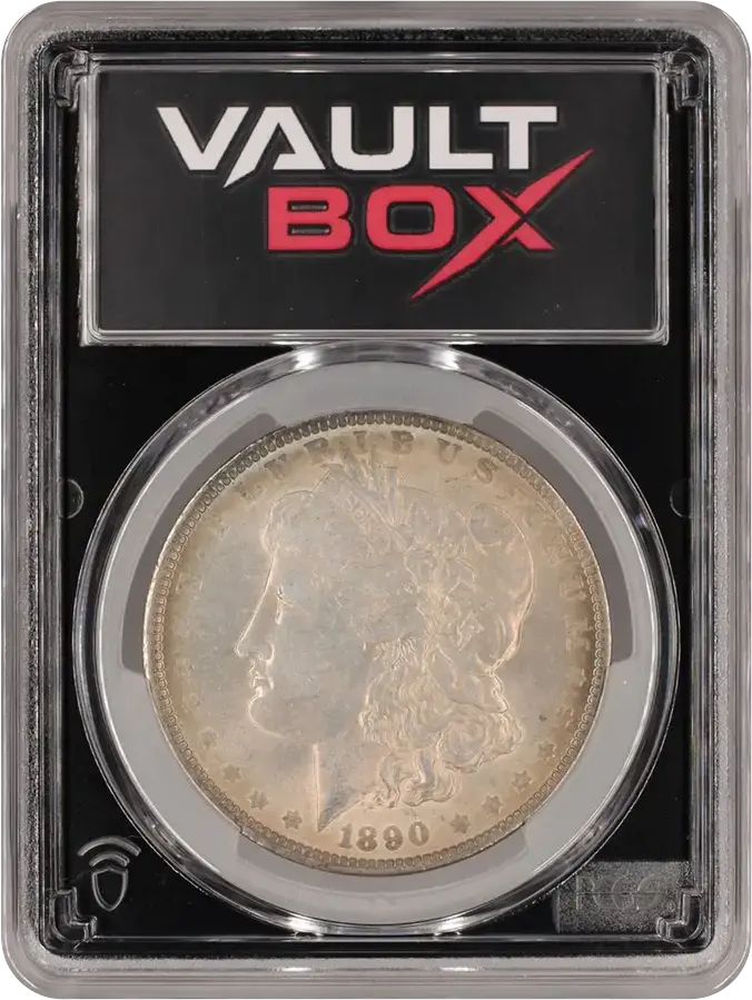 1890 $1 PCGS MS65 TONERFRONT