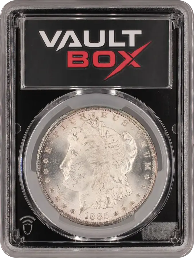 1885-CC $1 PCGS MS64FRONT