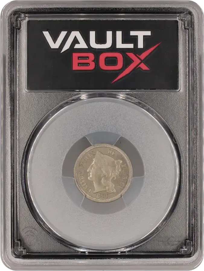 1886 3CN PCGS PR65FRONT