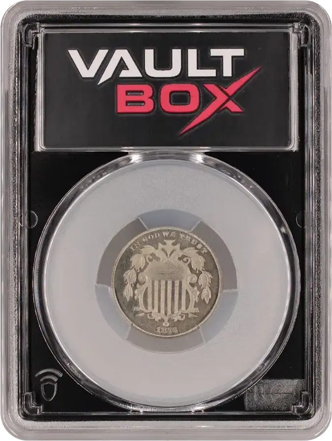 1876 5C PCGS PR64FRONT