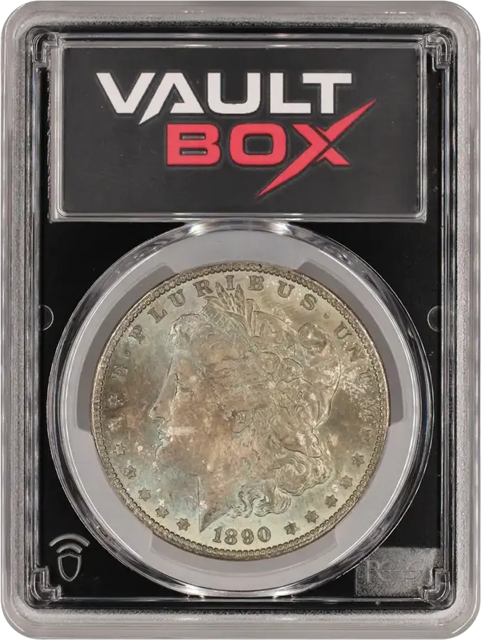 1890 $1 PCGS MS65FRONT