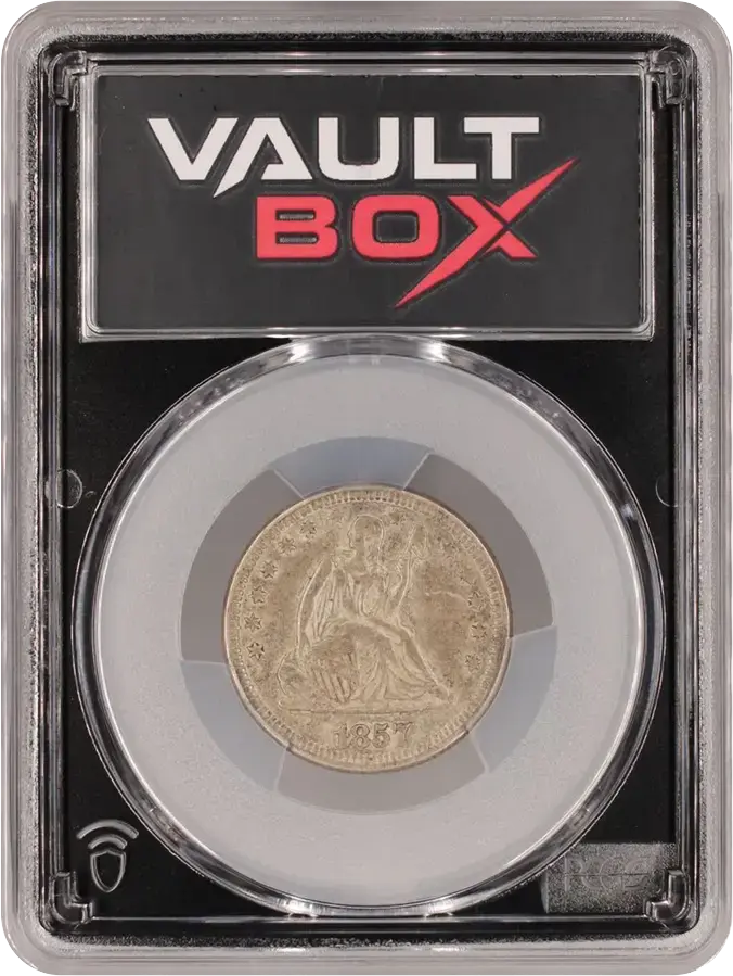 1857-O 25C PCGS AU55FRONT