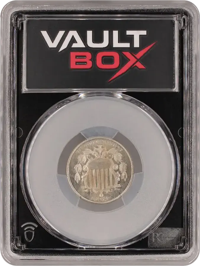 1874 5C PCGS PR65FRONT