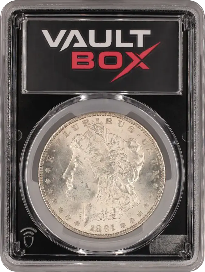 1891-S $1 PCGS MS63FRONT