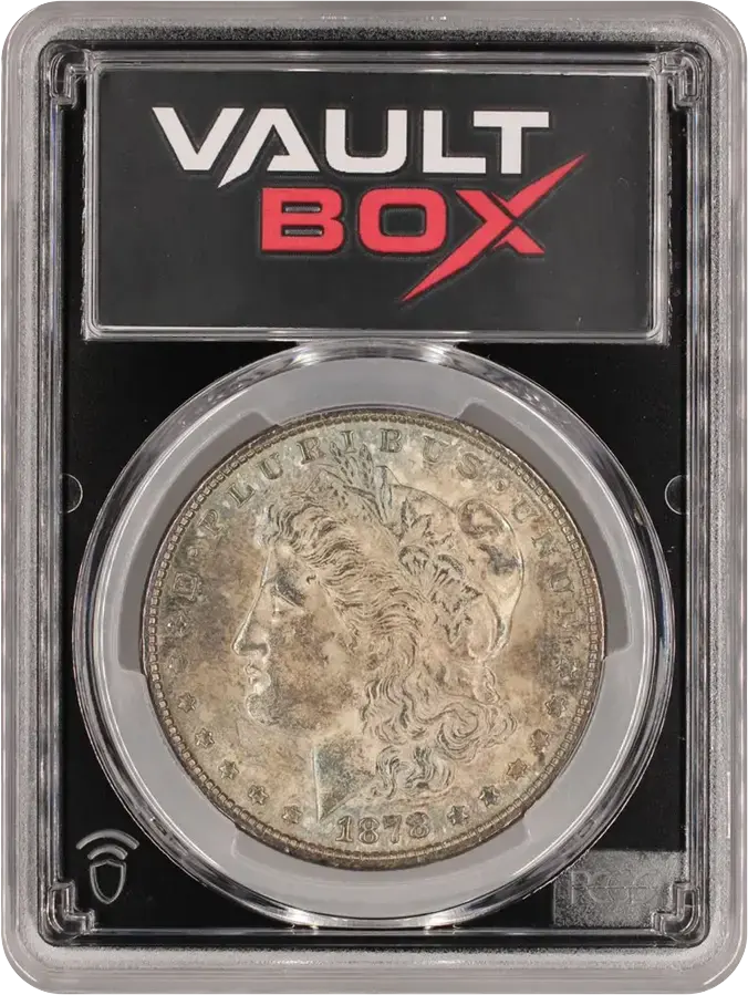 1878 $1 7TF REVERSE OF 1879 PCGS MS63FRONT