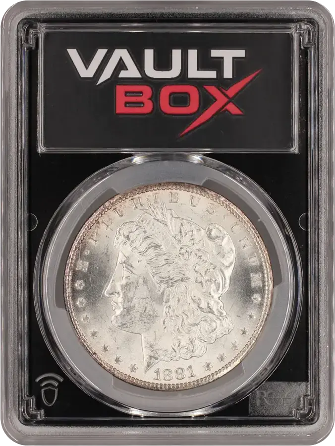 1881-CC $1 PCGS MS63FRONT