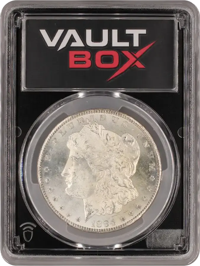 1884-CC $1 PCGS MS65FRONT