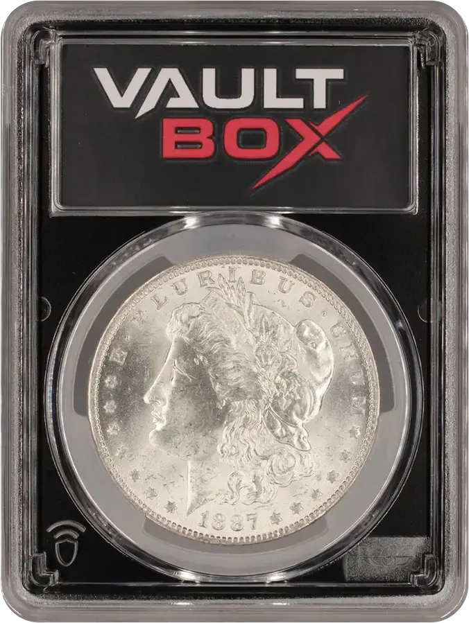 1887-O $1 PCGS MS64FRONT
