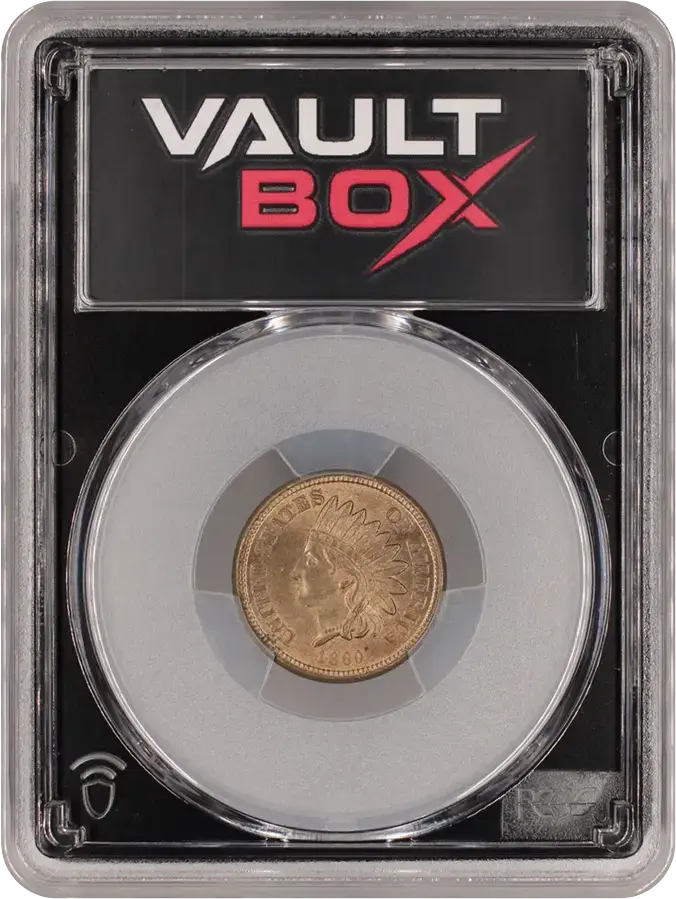 1860 1C PCGS MS63 FRONT