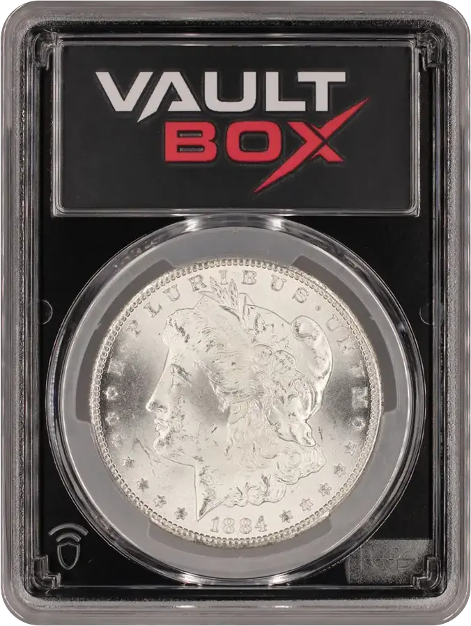 1884-CC $1 PCGS MS65FRONT