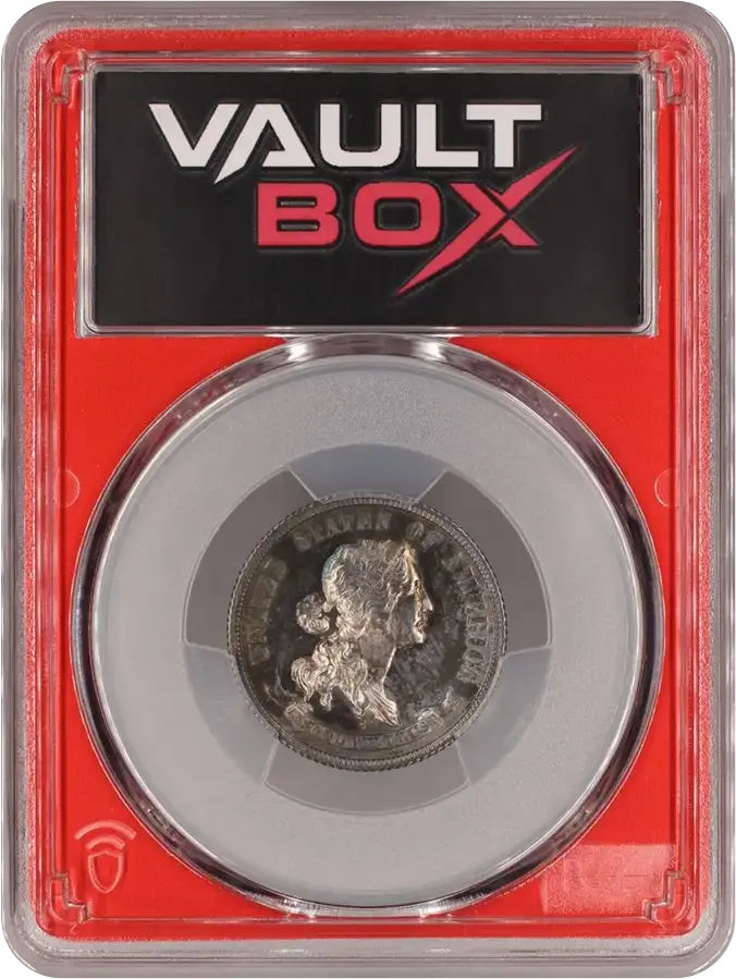 1869 25C J-733 PCGS PR64FRONT