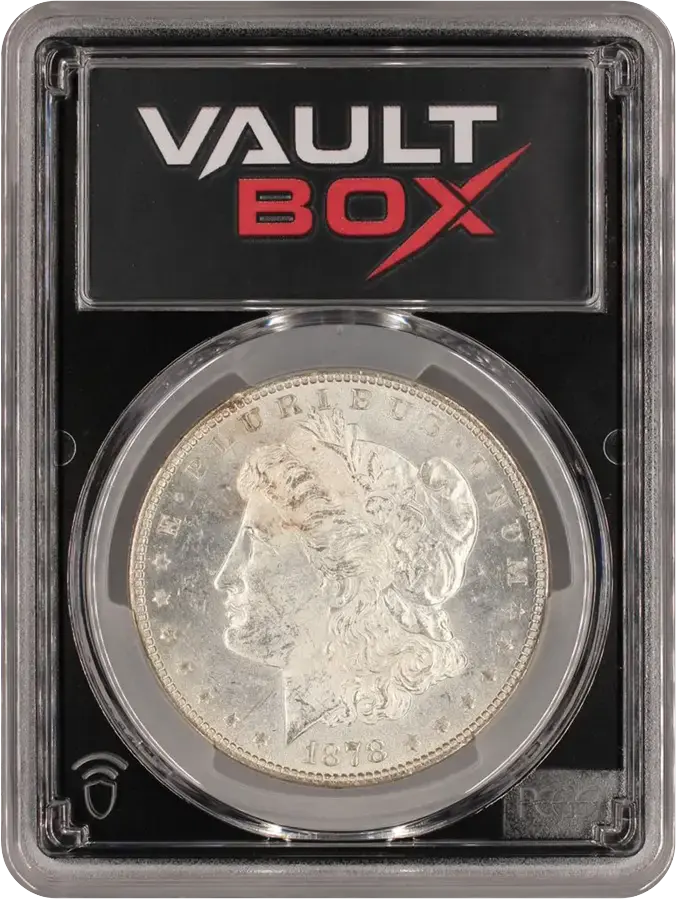 1878 7/8TF $1 STRONG PCGS MS63FRONT