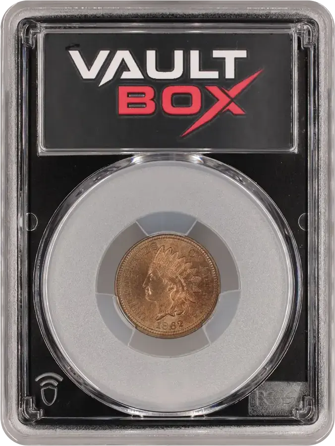 1862 1C PCGS MS64 CACFRONT